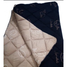 Одеяло Washed Cotton "Киты Комби" антиаллергенноем летнееТМ BalakHome