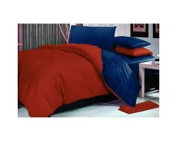 Постельное белье "Blue"& Red" сатин, Красный с синим