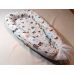 Эргономичный кокон гнездо Babynest "Енот"