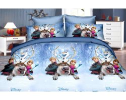 Постельное белье "Frozen 2" подростковый ранфорс