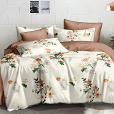 Постельное белье Satin "Лия" двусторонний с компаньоном