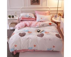 Постельное белье Satin "Love You" S1902(A+B) двусторонний