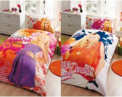 Постельное белье TAС Disney "HANNAH MONTANA BRIGHT" Ханна , ранфорс подростковый