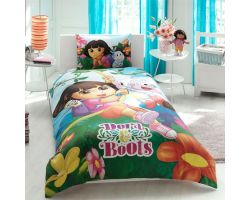 Постельное белье TAС Disney "DORA &BOOTS" Дора , ранфорс подростковый
