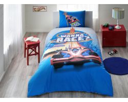Постельное белье TAС Disney "HOT WHEELS RACE" Хот вилс , ранфорс подростковый