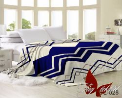 Замечательный мягкий плед "Zigzag 3" 160х220 и 220х200 см VL-028