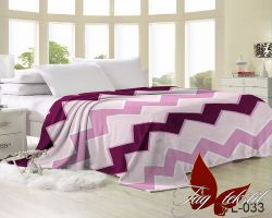 Замечательный мягкий плед "Zigzag Roz" 160х220 и 220х200 см VL-033
