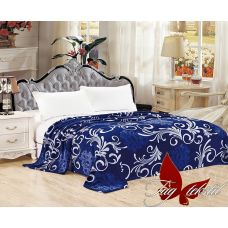 Замечательный мягкий плед "Blue&White" VLSF20