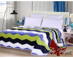 Замечательный мягкий плед "Zigzag" 160х220 и 220х200 см VLSF39-2