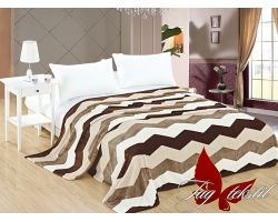 Замечательный мягкий плед "Zigzag" 160х220 и 220х200 см VLSF39