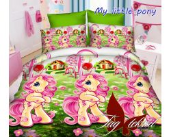 Постельное белье  "My little pony"  ранфорс 