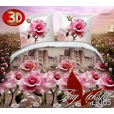 Постельное белье 3D "Розы"