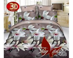 Постельное белье 3D "Ночная магнолия"  