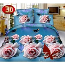 Постельное белье 3D "Розы3"