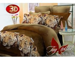 Постельное белье 3D "Гепард"  