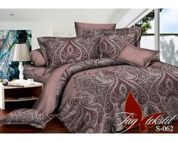 Постельное белье Satin S062 с компаньоном полуторный