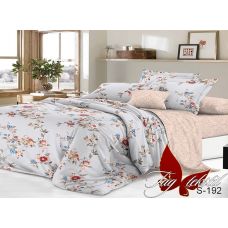 Постельное белье Satin "Sleep" S-192, двуcтороннее, светлый и темный