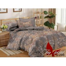 Постельное белье Медальон Satin S-298 двусторонний