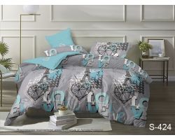 Постельное белье Satin "Labirint Love" S-424 с компаньоном