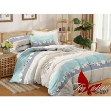 Постельное белье Полянка 2 Satin S-297 двусторонний