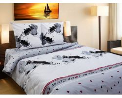 Постельное белье ТЕП "Bedding collection" 821 «Коты» бязь