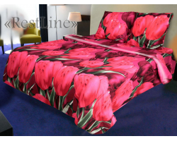Постельное белье Restline 184 «Волшебный тюльпан» 3D