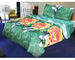 Постельное белье RestLine 185 «Sunny rouses» 3D