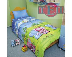 Постельное белье ТЕП 537 «СЛОНИКИ» бязь