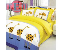 Постельное белье ТЕП "Bedding collection" 604 «Жирафы» бязь