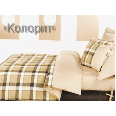 Постельное белье ТЕП733 «Шотладка коричневая» Premium