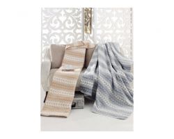 Плед "MERINOS" ALL DAY BETRADE MAV хлопок/акрил 150х200 - Турция