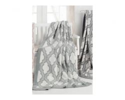 Плед "MERINOS" All Day Maral Mint хлопок/акрил 150х200 - Турция