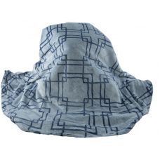 Плед велсофт "VINTAGE" Rombus blue 200х220 см