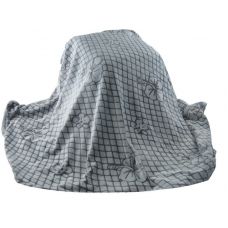 Плед велсофт "VINTAGE" Grey Kvadro 200х220 см
