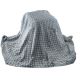 Плед велсофт "VINTAGE" Grey Kvadro 200х220 см